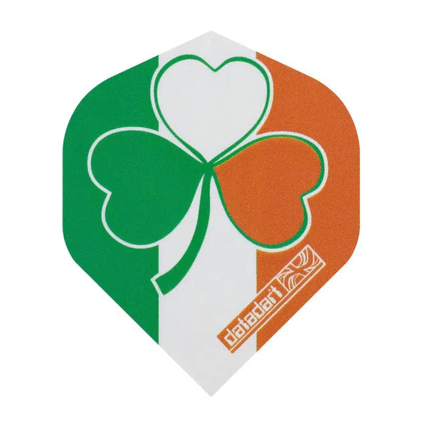 DataDart Irish Clover CMF Design Standard No2 Flights-1-Premier Darts