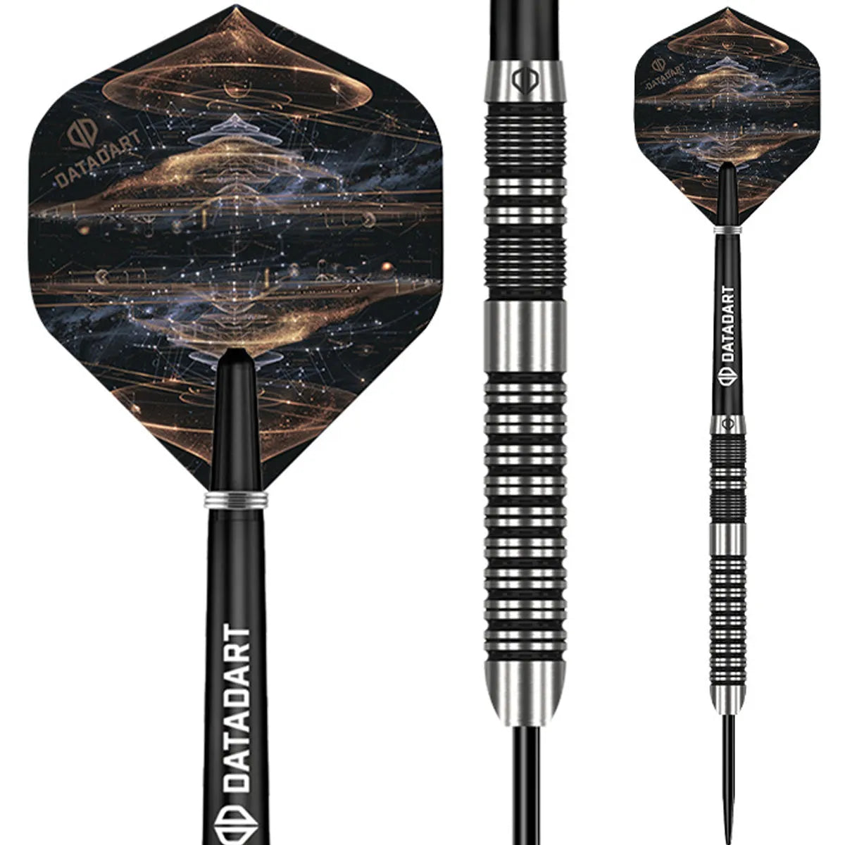 DataDart Lumos 90% Tungsten Steel Tip Darts