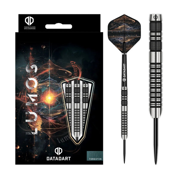 DataDart Lumos 90% Tungsten Steel Tip Darts-1-24 GRAM-Premier Darts