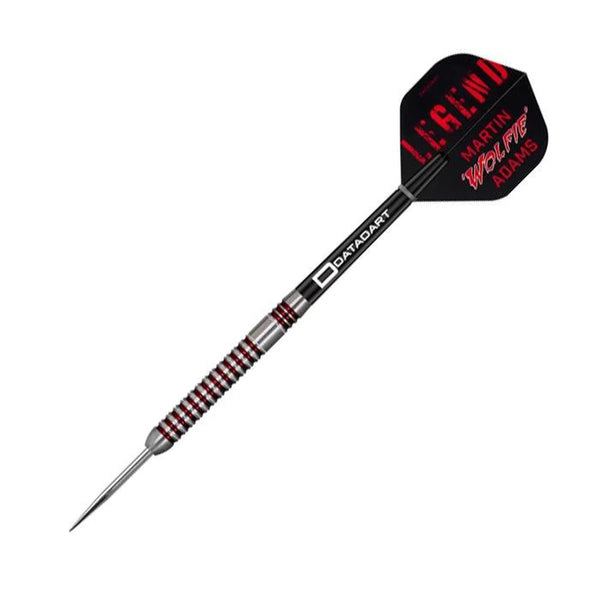 ダーツ DATADART Martin Adams 95 Wolfie 2BA 21g Datadart Martin Adams 95 Darts - Steel Tip - Wolfie