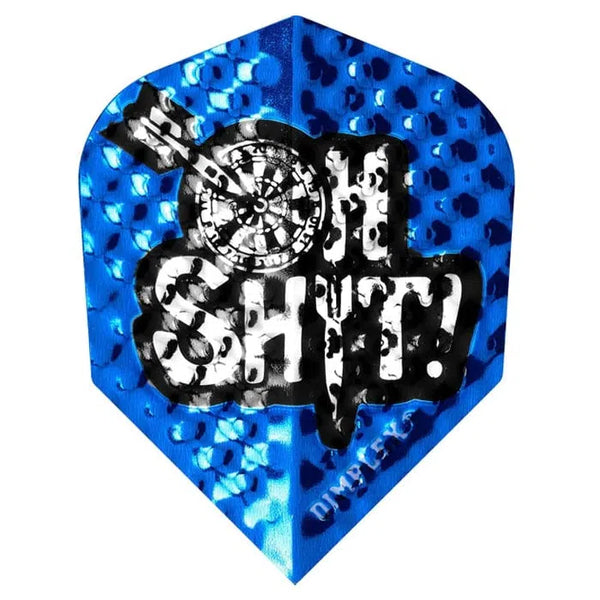 DataDart Oh 'Sh*t' Dimplex Standard No2 Flights-1-Premier Darts