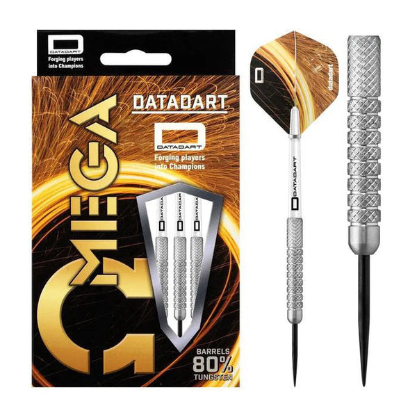DataDart Omega Knurled Regular 80% Tungsten Steel Tip Darts-1-16 GRAM-Premier Darts