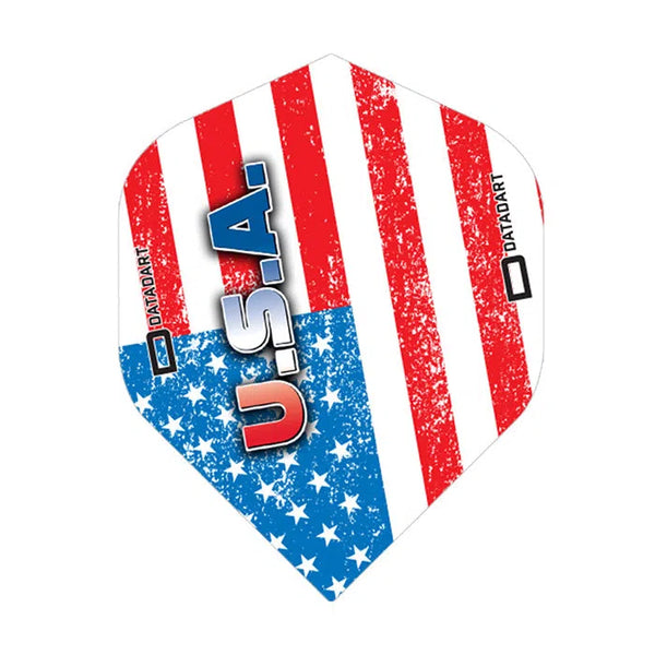 DataDart USA Standard No2 Flights-1-Premier Darts