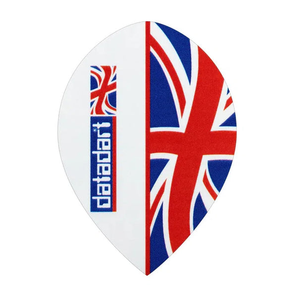 DataDart Union Jack Metronic Pear Flights-1-Premier Darts