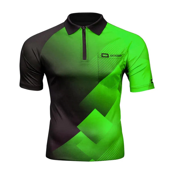 DataDart Vertex Dart Shirt - Green-1-Small-Premier Darts