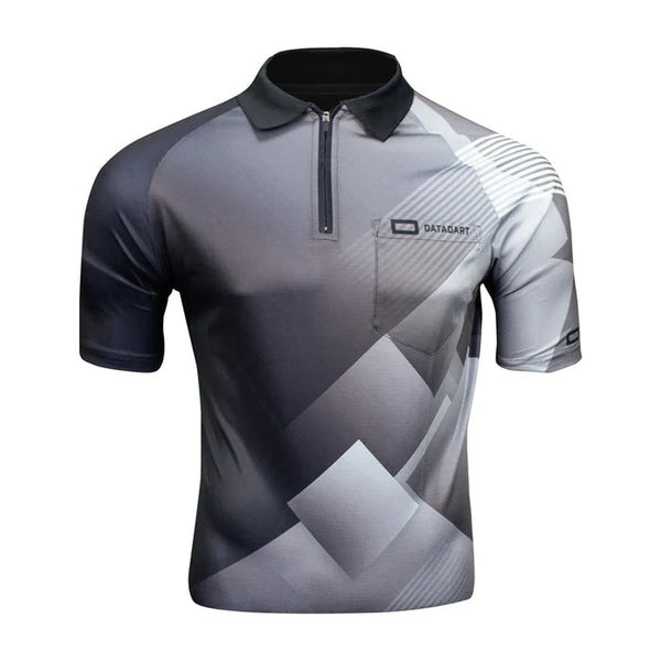 DataDart Vertex Dart Shirt - Grey-1-Small-Premier Darts