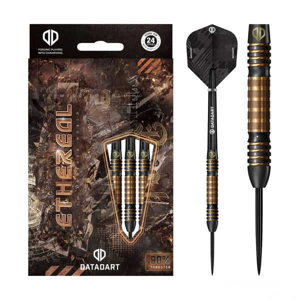 DataDart Ethereal 90% Tungsten Steel Tip Darts-1-22 GRAM-Premier Darts
