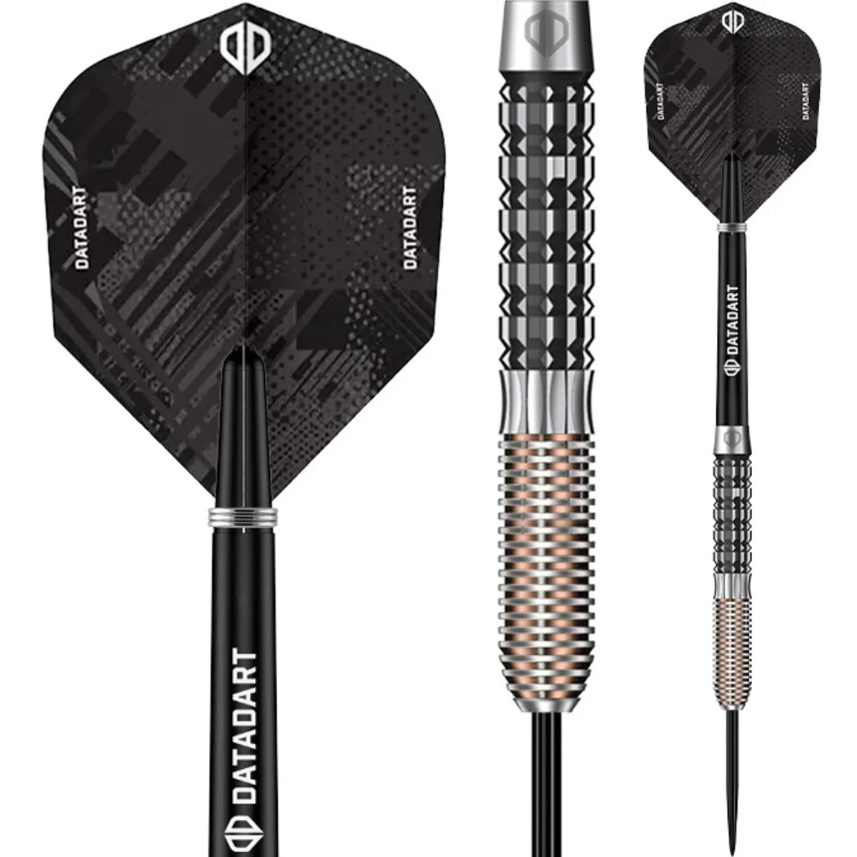 DataDart Zelos 95% Tungsten Steel Tip Darts-3-22 GRAM-Premier Darts