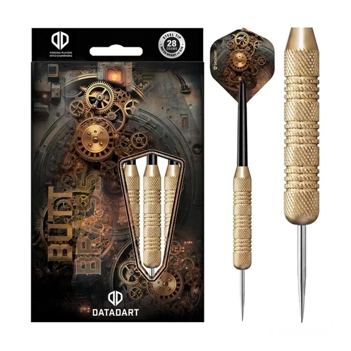 DataDart Butt Brass Steel Tip Darts-7-28 GRAM-Premier Darts