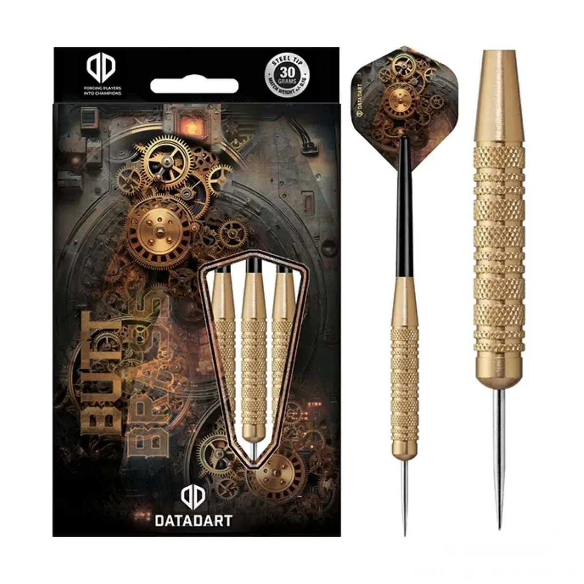 DataDart Butt Brass Steel Tip Darts-8-30 GRAM-Premier Darts