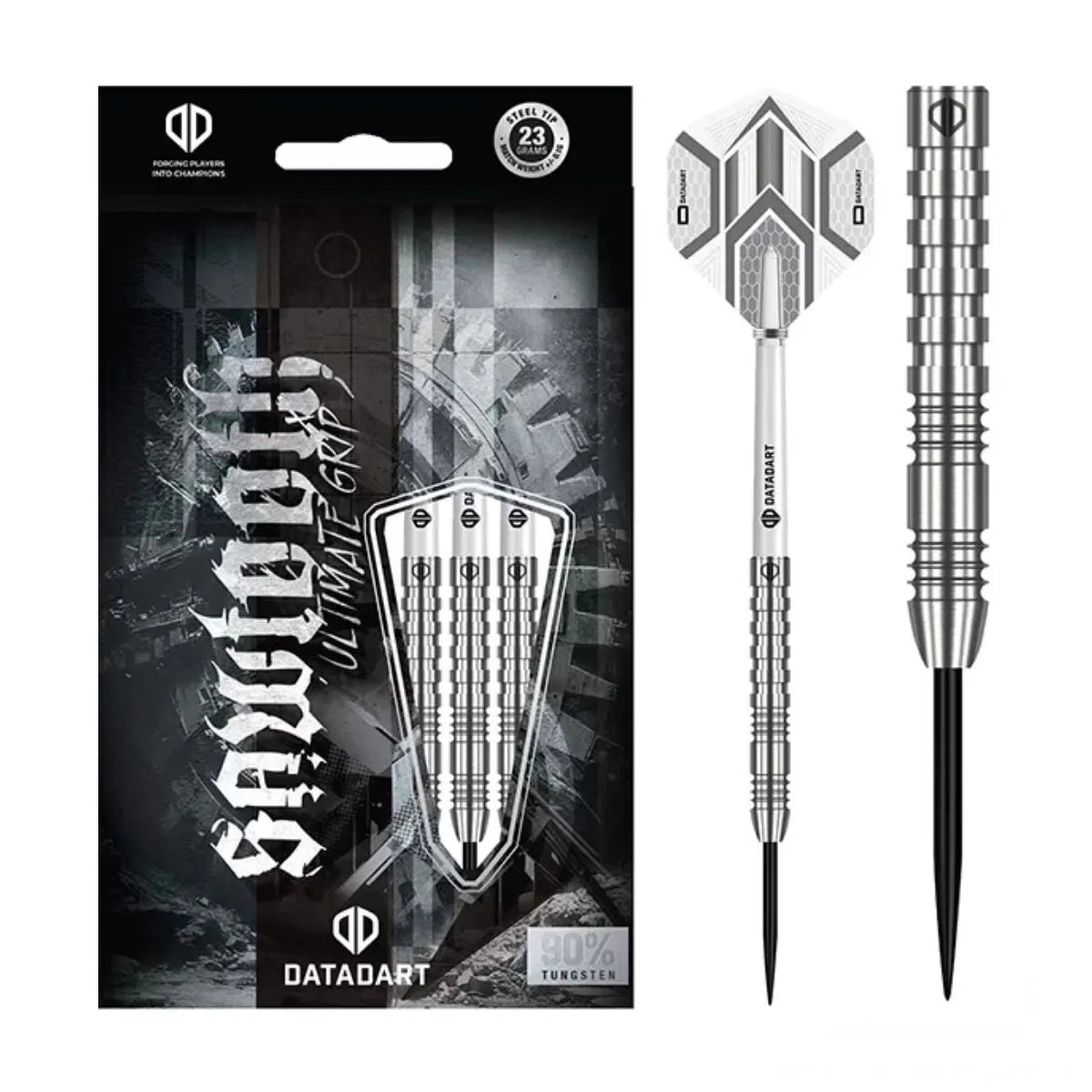 DataDart Sawtooth 90% Tungsten Steel Tip Darts-1-21 GRAM-Premier Darts
