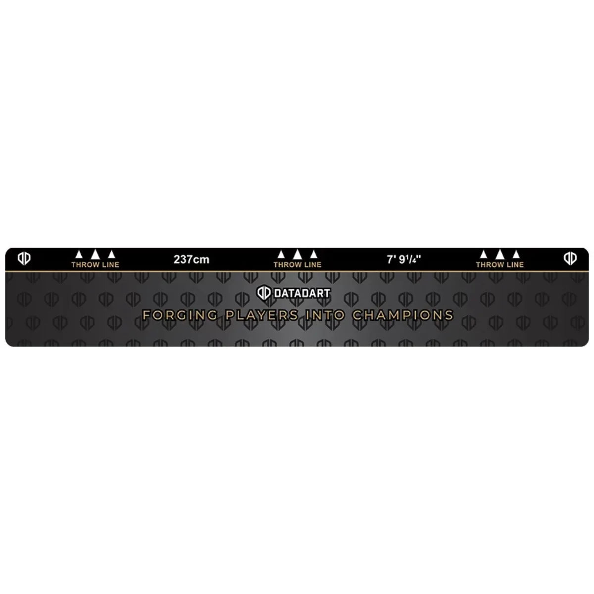 Datadart Oche Throw Line - Black & Gold