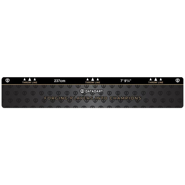 Datadart Oche Throw Line - Black & Gold