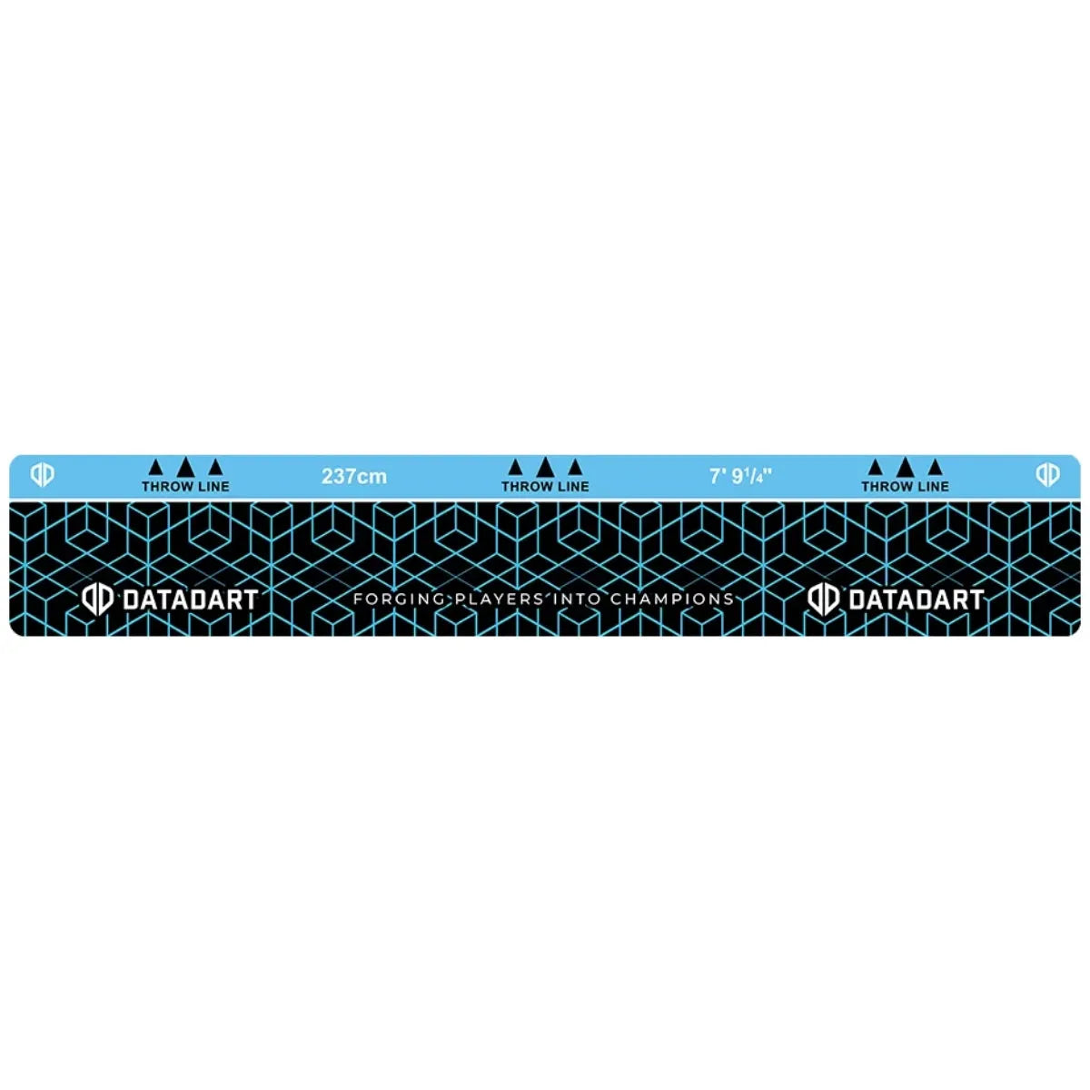 Datadart Oche Throw Line - Blue Geo