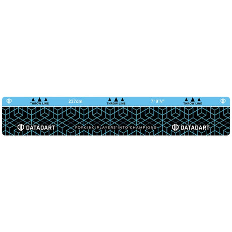 Datadart Oche Throw Line - Blue Geo