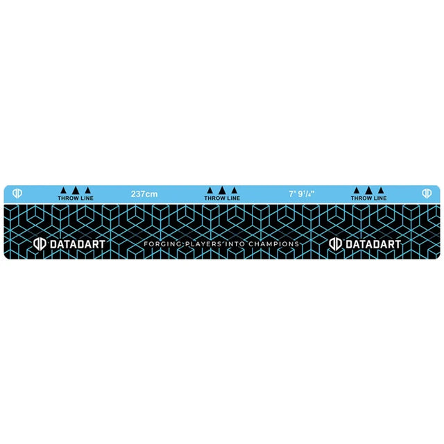 Datadart Oche Throw Line - Blue Geo