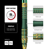 Mission Devon Petersen R2.5 95% Tungsten Steel Tip Darts-5-22 GRAM-Premier Darts