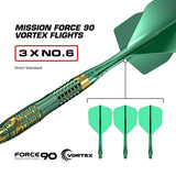 Mission Devon Petersen R2.5 95% Tungsten Steel Tip Darts-7-22 GRAM-Premier Darts