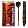Bull's NL Dirk van Duijvenbode Black CP 80% Tungsten Steel Tip Darts-1-22 GRAM-Premier Darts