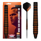 Bull's NL Dirk van Duijvenbode Black CP 80% Tungsten Steel Tip Darts-1-22 GRAM-Premier Darts