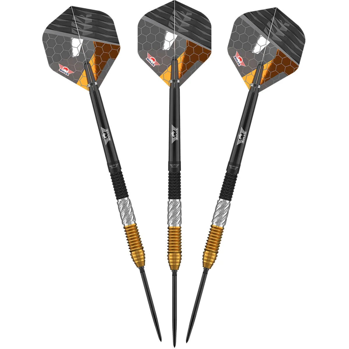 Bull's NL Dirk van Duijvenbode CP 95% Tungsten Steel Tip Darts-6-22 GRAM-Premier Darts