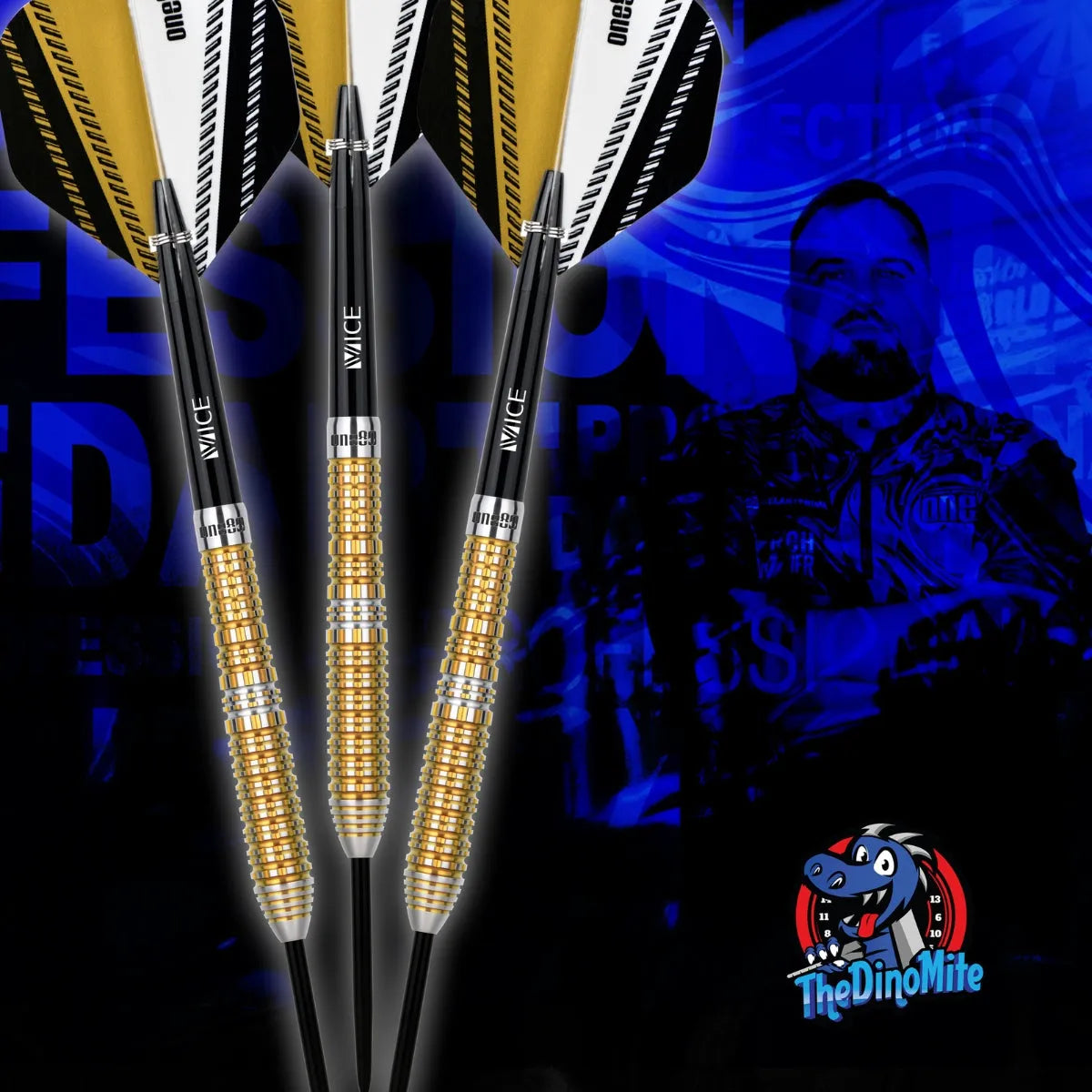 One80 Dominik Celary 90% Tungsten Steel Tip Darts