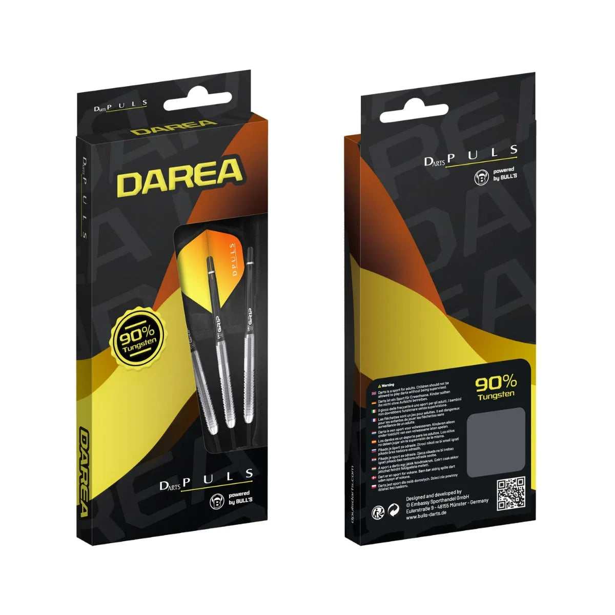 DPuls Darea 90% Tungsten Steel Tip Darts