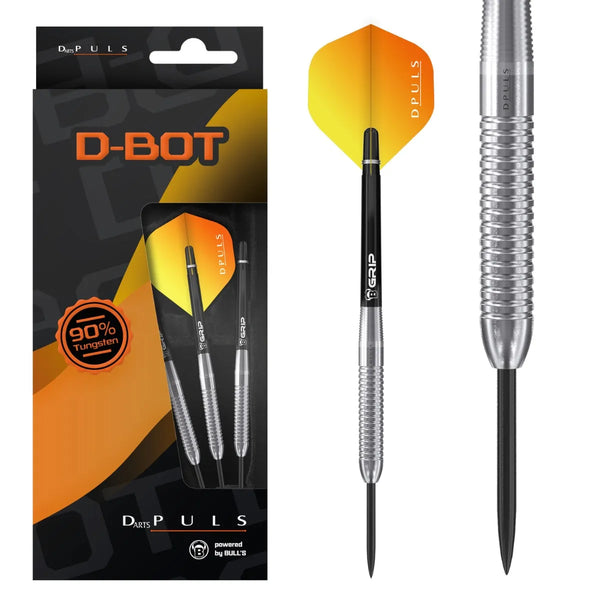 DPuls D-Bot 90% Tungsten Steel Tip Darts-1-23g-Premier Darts
