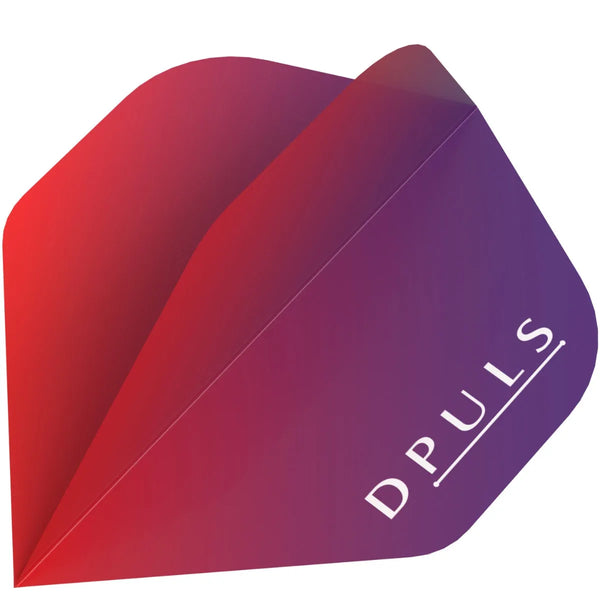 DPuls Purple & Red Standard Dart Flights-1-Premier Darts