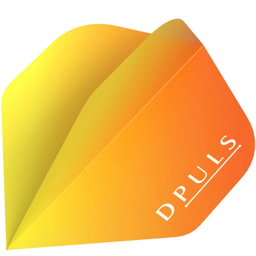 DPuls Yellow & Orange Standard Dart Flights-1-Premier Darts