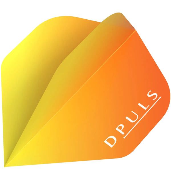 DPuls Yellow & Orange Standard Dart Flights-1-Premier Darts