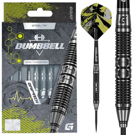 GOAT Dumbbell 90% Tungsten Steel Tip Darts-1-26 GRAM-Premier Darts