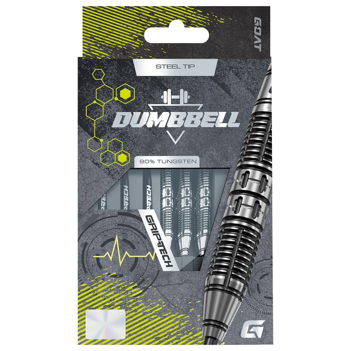 GOAT Dumbbell 90% Tungsten Steel Tip Darts-Darts-7-Premier Darts