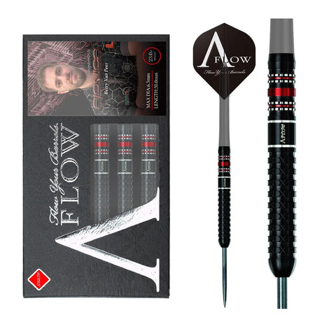 Dynasty Black Line - Berry Van Peer Bionic 3 95% Tungsten Steel Tip Darts