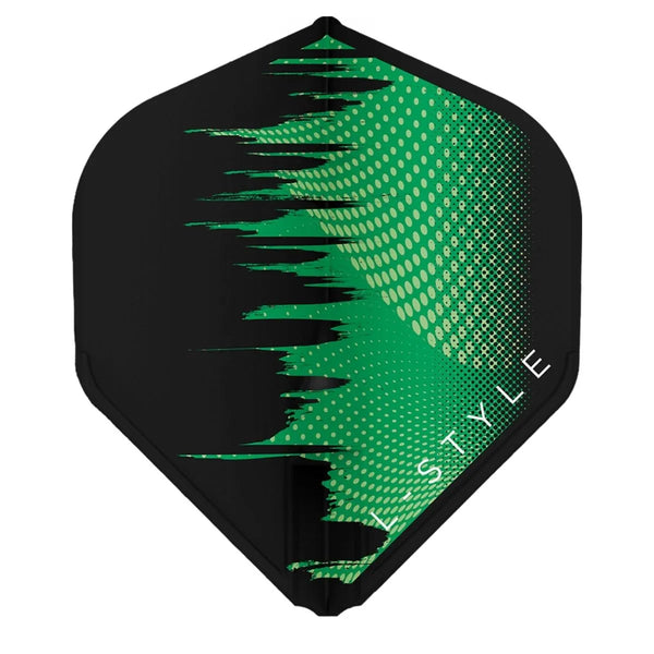 L-Style Darts L-Flight EZ L1 David Evans V1 Green Flights-1-Premier Darts