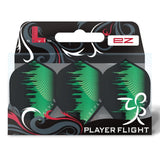 L-Style Darts L-Flight EZ L1 David Evans V1 Green Flights-3-Premier Darts