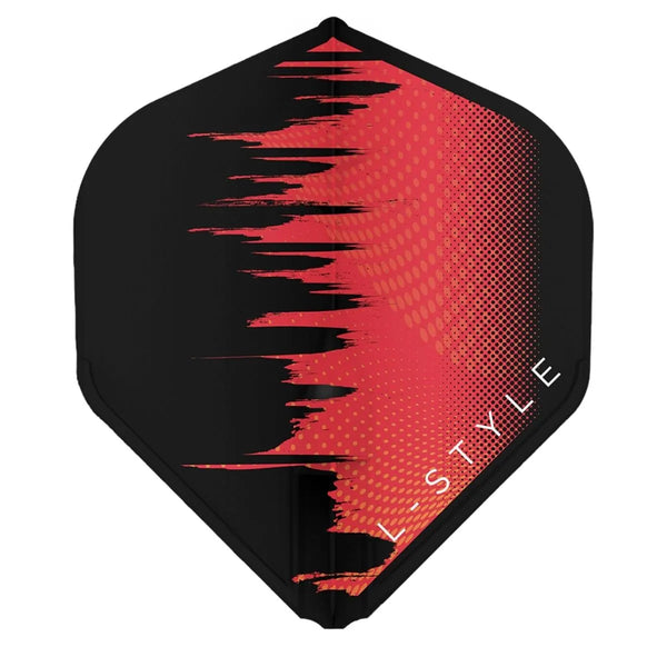 L-Style Darts L-Flight EZ L1 David Evans V1 Red Flights-1-Premier Darts