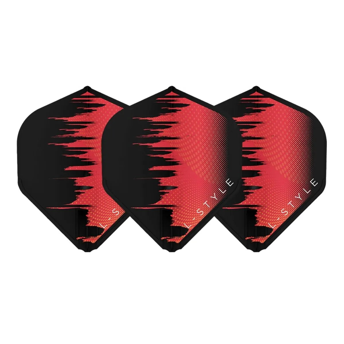 L-Style Darts L-Flight EZ L1 David Evans V1 Red Flights-2-Premier Darts