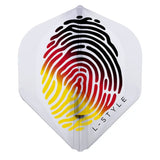 L-Style Darts L-Flight EZ L1 Gabriel Clemens V4 White Flights-1-Premier Darts