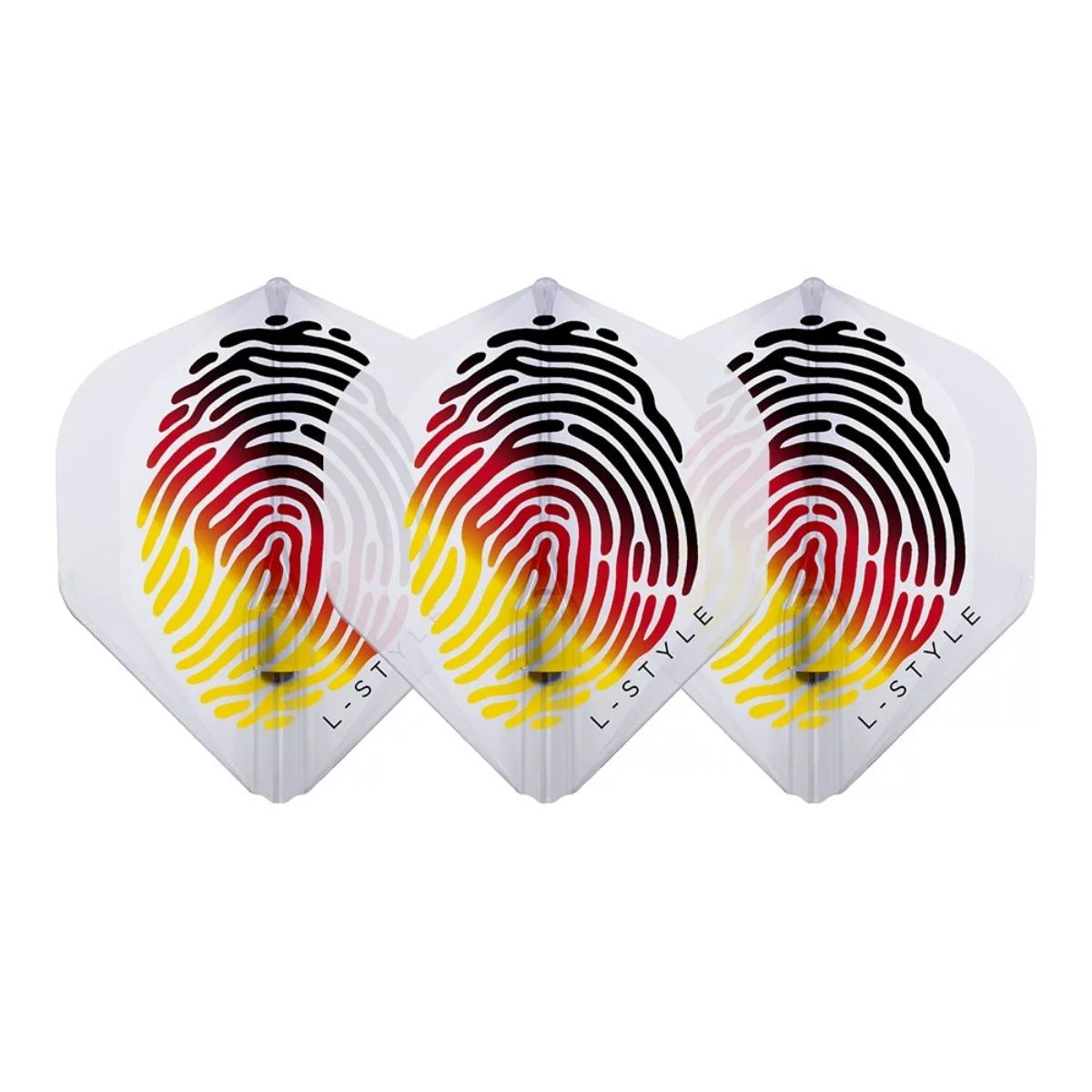 L-Style Darts L-Flight EZ L1 Gabriel Clemens V4 White Flights-2-Premier Darts
