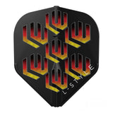 L-Style Darts L-Flight EZ L1 Lukas Wenig V1 Black Flights