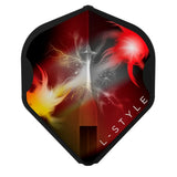 L-Style Darts L-Flight EZ L1 Mensur Suljovic Fusion Black Flights-1-Premier Darts