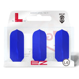 L-Style Darts L-Flight EZ L6 Slim Flights-10-Black-Premier Darts