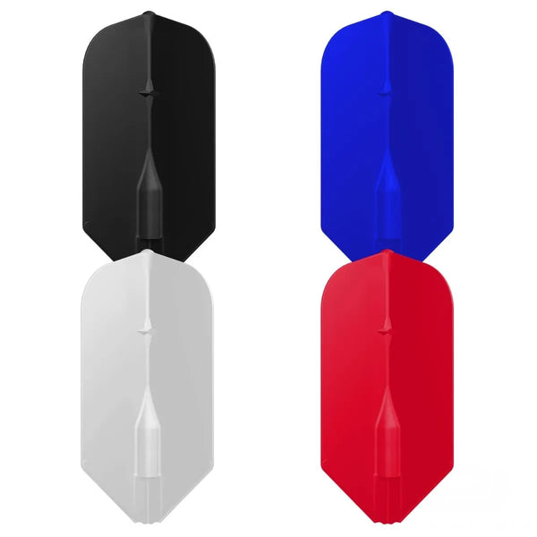L-Style Darts L-Flight EZ L6 Slim Flights-1-Black-Premier Darts