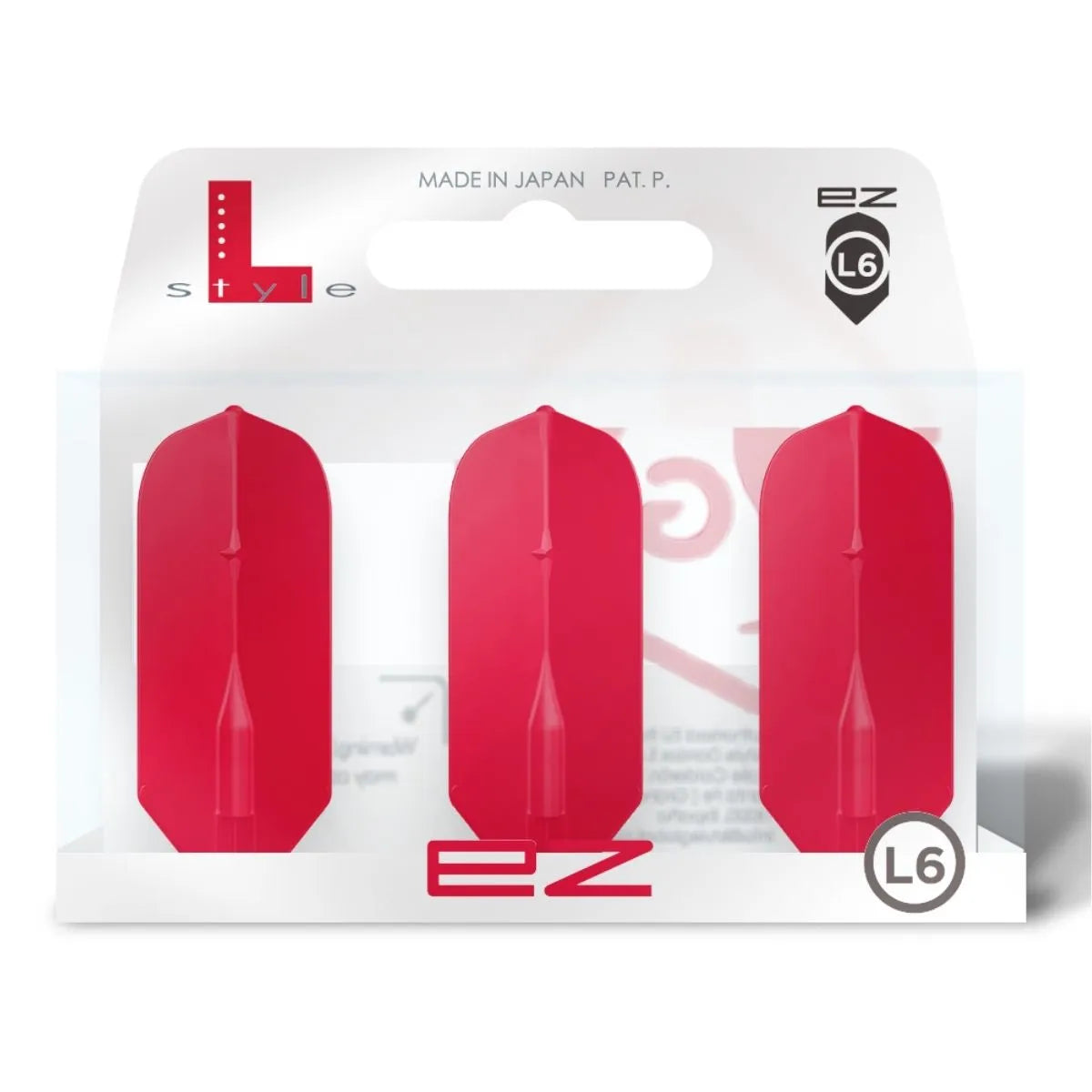 L-Style Darts L-Flight EZ L6 Slim Flights-11-Black-Premier Darts