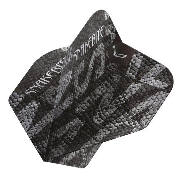 Red Dragon Peter Wright Black Mamba Premium Standard Dart Flights-1-Premier Darts