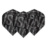 Red Dragon Peter Wright Black Mamba Premium Standard Dart Flights-2-Premier Darts
