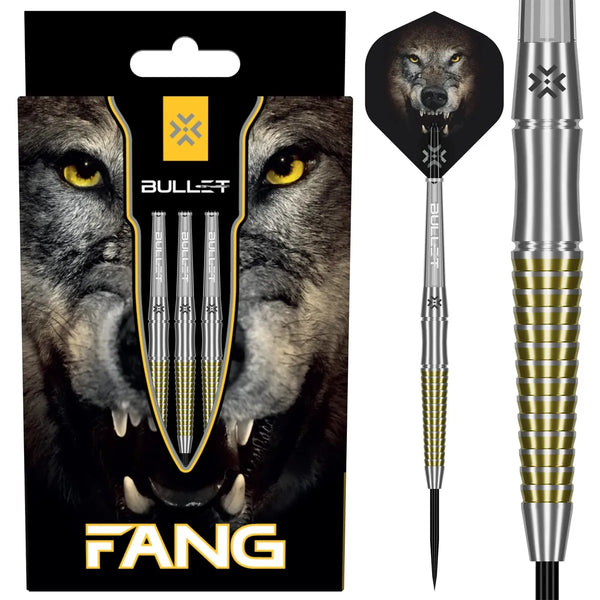 Bullet Fang 90% Tungsten Steel Tip Darts-1-22 GRAM-Premier Darts
