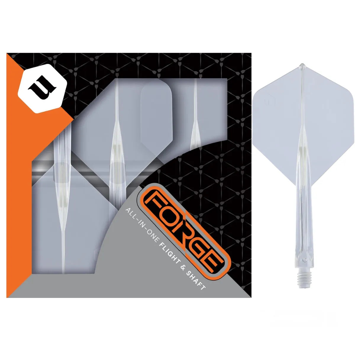 Unicorn Forge Plus All In One System-15-Clear-Long-Premier Darts
