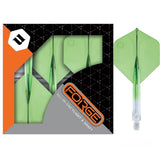 Unicorn Forge Plus Two-Tone All In One System-17-Clear Green-Long-Premier Darts